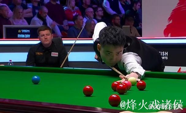 斯佳辉6-0零封瑞恩·戴 晋级斯诺克英锦赛16强