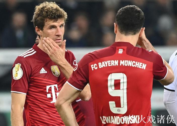 德国杯-莱万双响穆勒助攻破门 拜仁艰难晋级八强